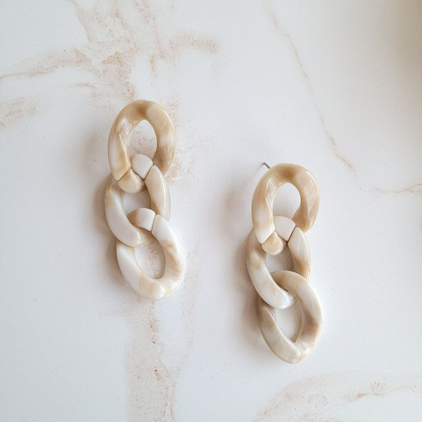 Brooklyn Earrings - Neutral