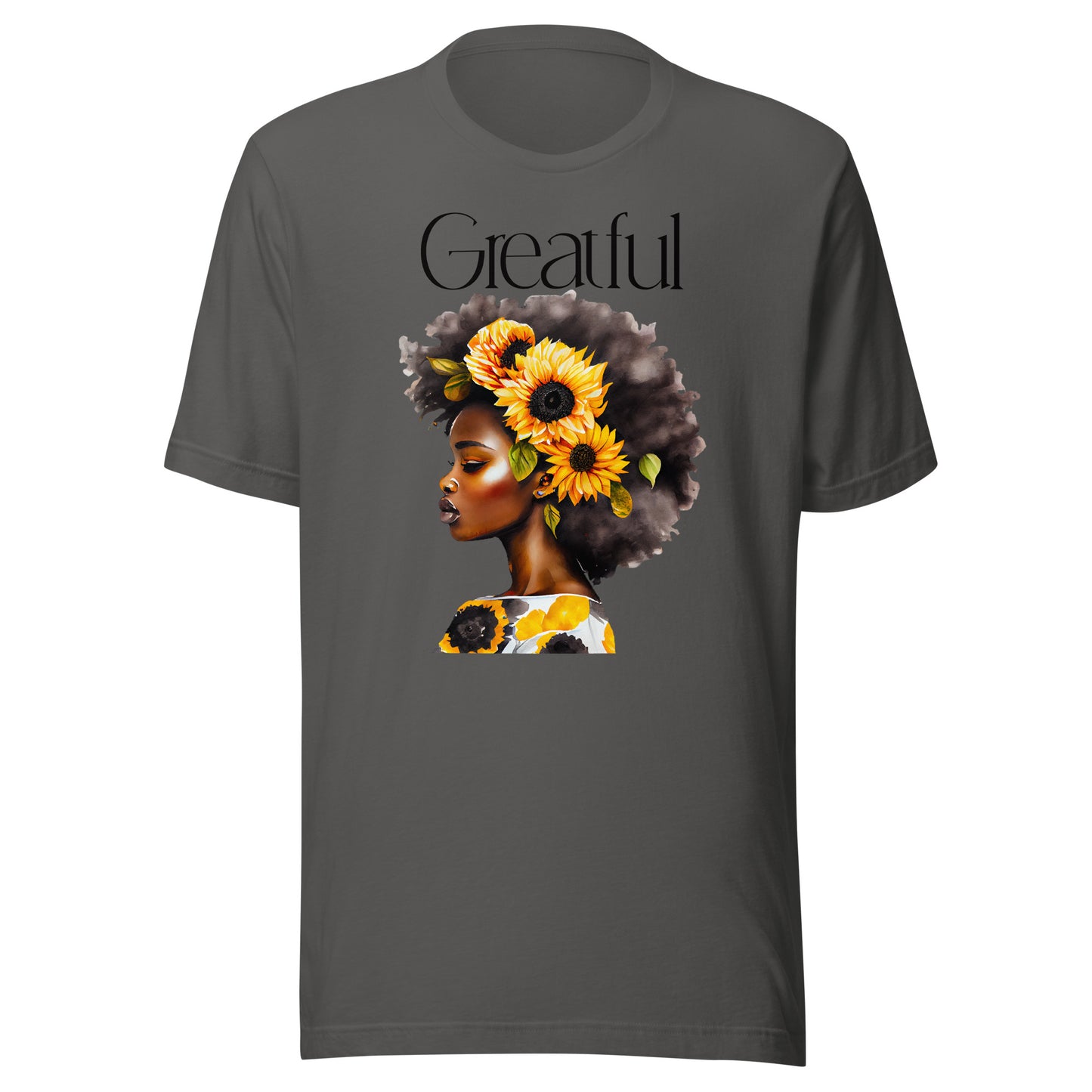 Grateful Sunflower Unisex t-shirt