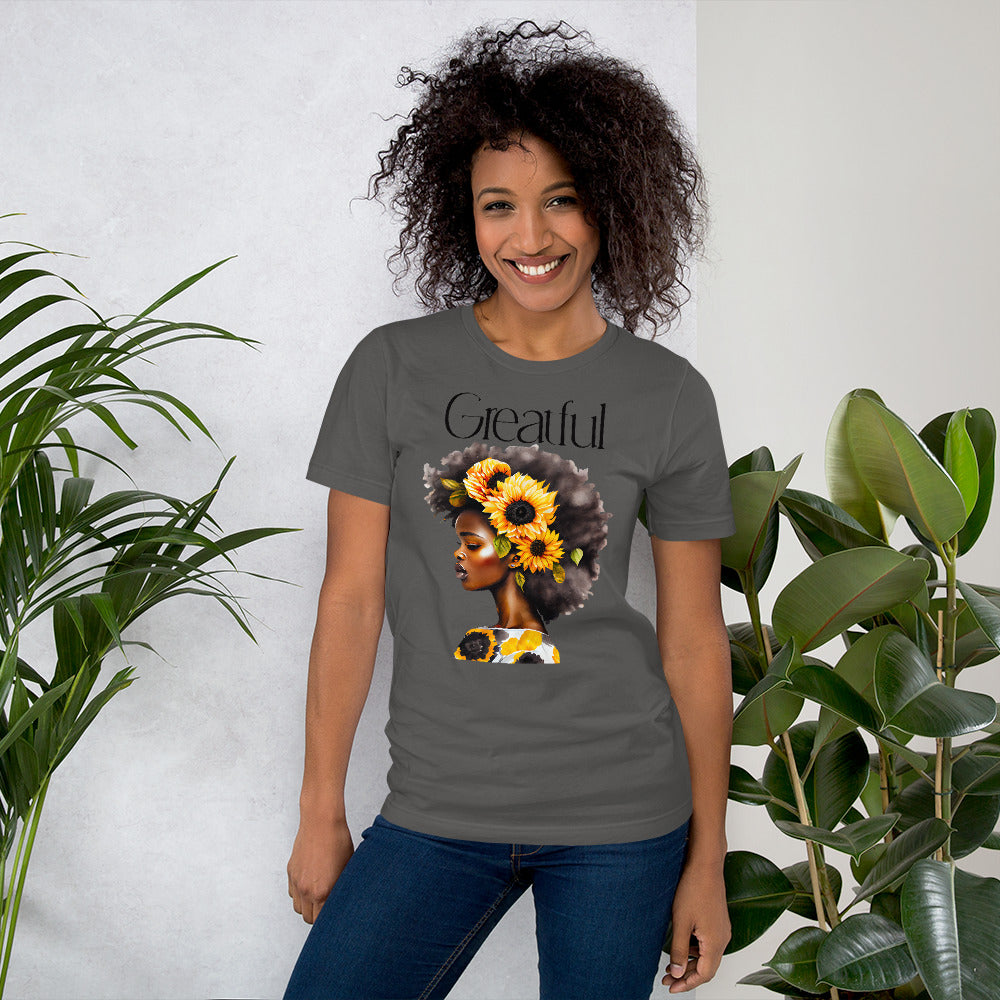 Grateful Sunflower Unisex t-shirt