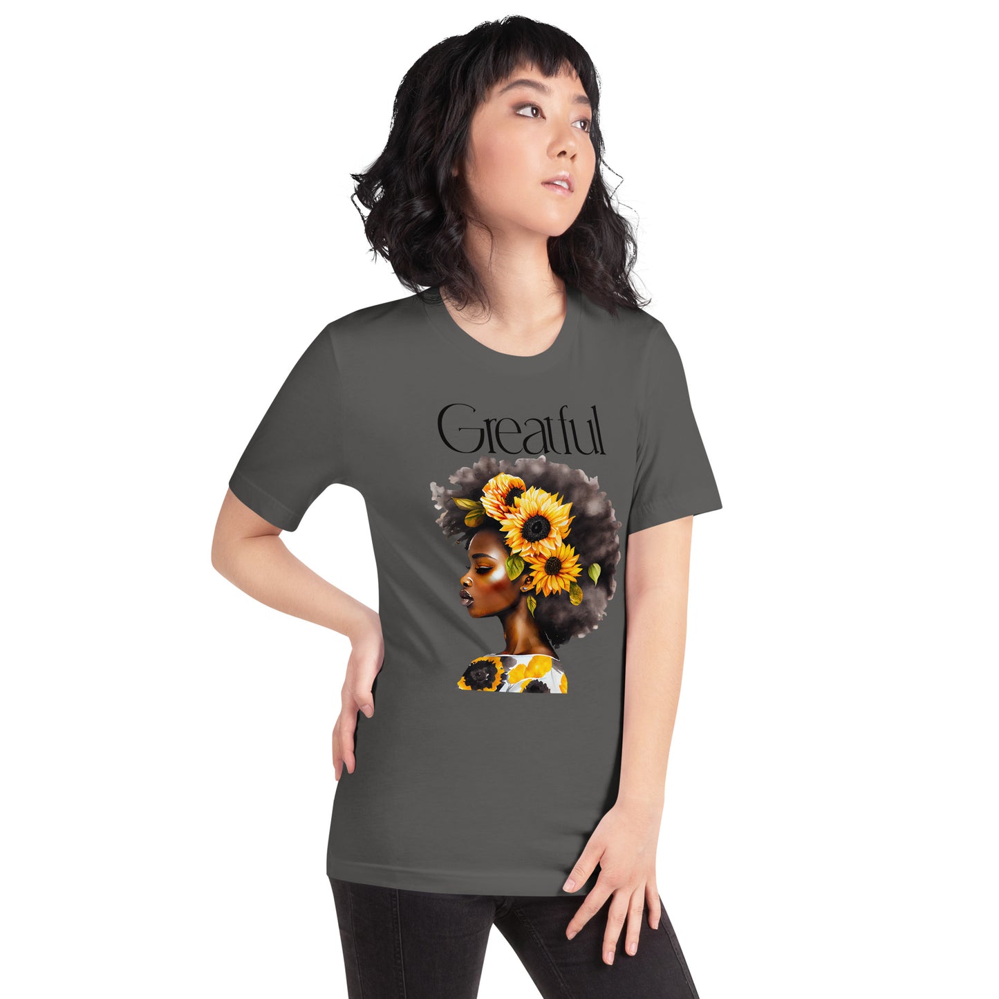 Grateful Sunflower Unisex t-shirt